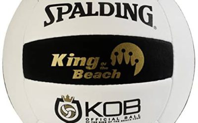 Being King of the Beach with the KOB Spalding Volleyball.